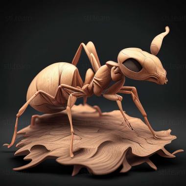 3D model Pogonomyrmex occidentalis (STL)